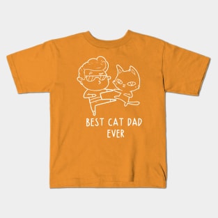 BEST CAT DAD EVER Kids T-Shirt